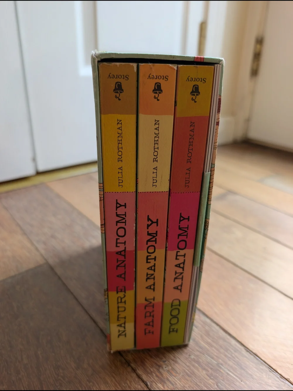 Julia Rothman Nature, Farm & Food Anatomy Boxed Set - Multi 3 Books